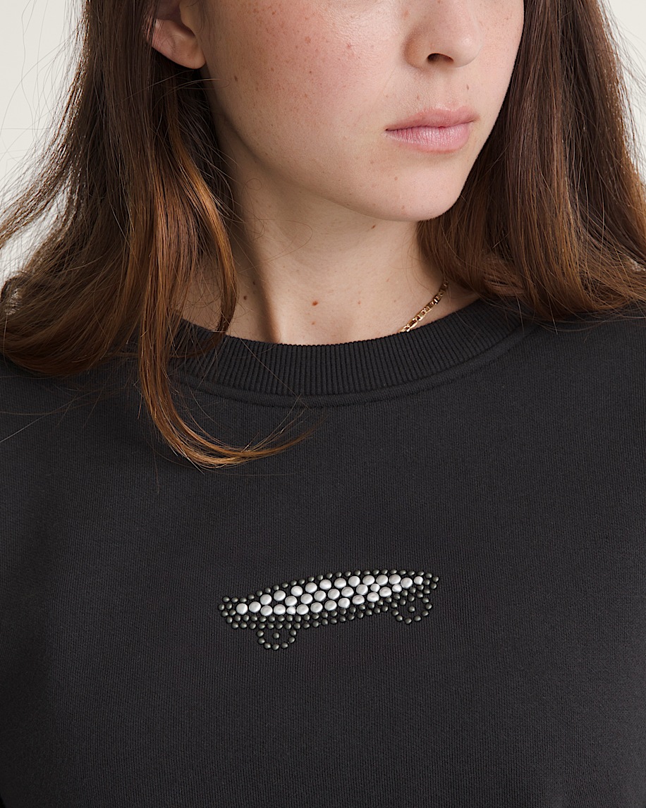 salton pearls crew sweatshirt