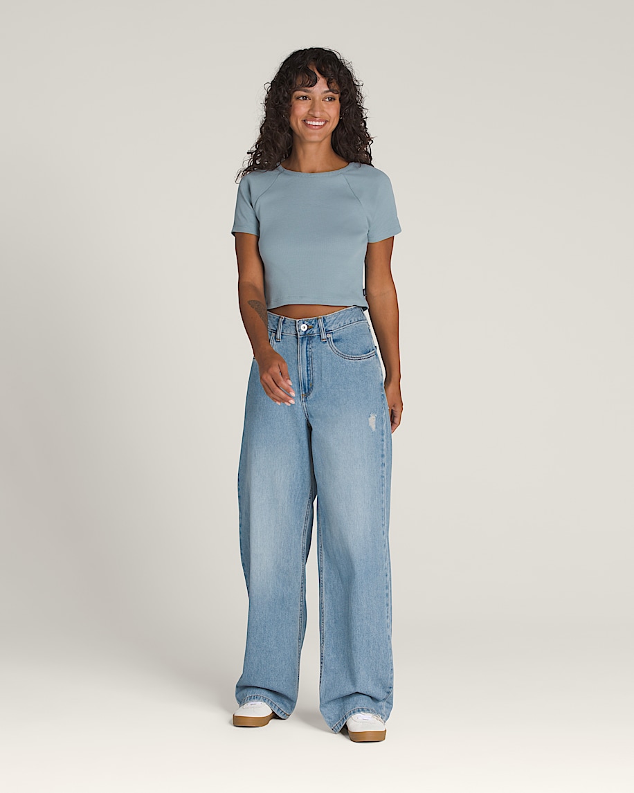sirelle 5-pocket-denim-puddle-hose