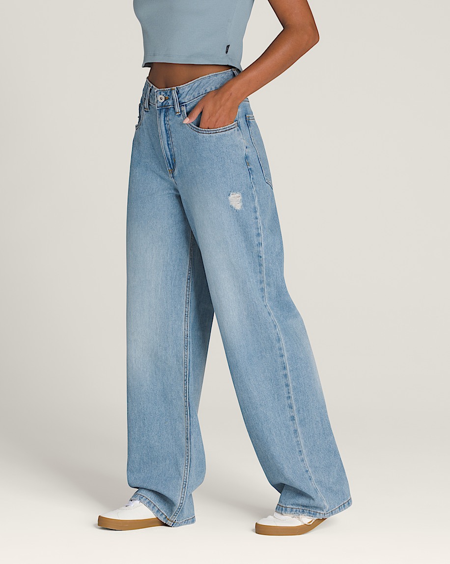 sirelle 5-pocket-denim-puddle-hose