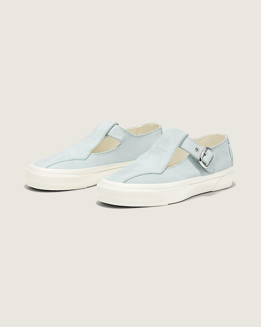 premium mary jane wildlederschuh