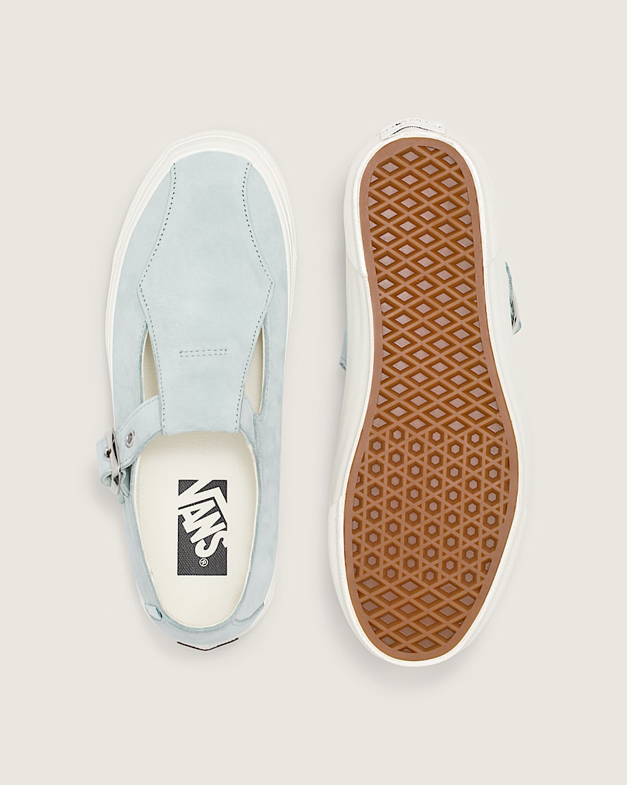 premium mary jane wildlederschuh
