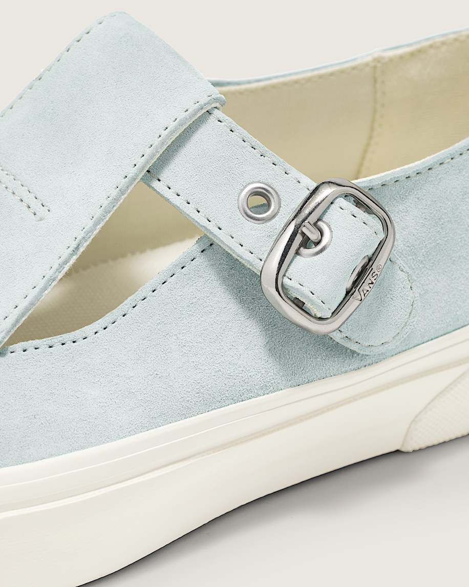 premium mary jane wildlederschuh