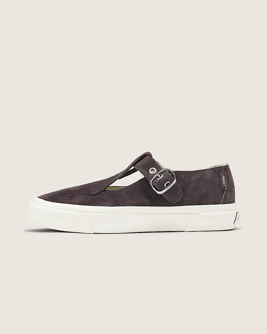 premium mary jane wildlederschuh
