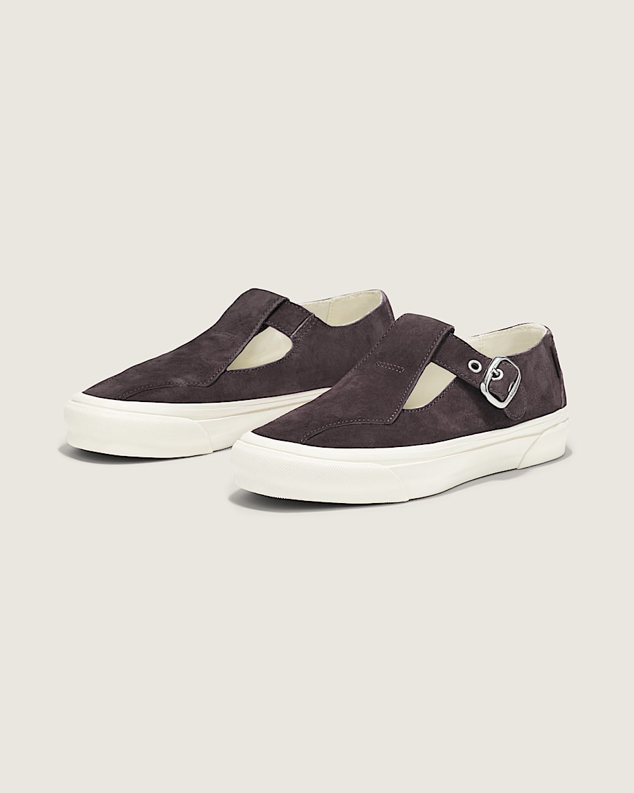 premium mary jane wildlederschuh