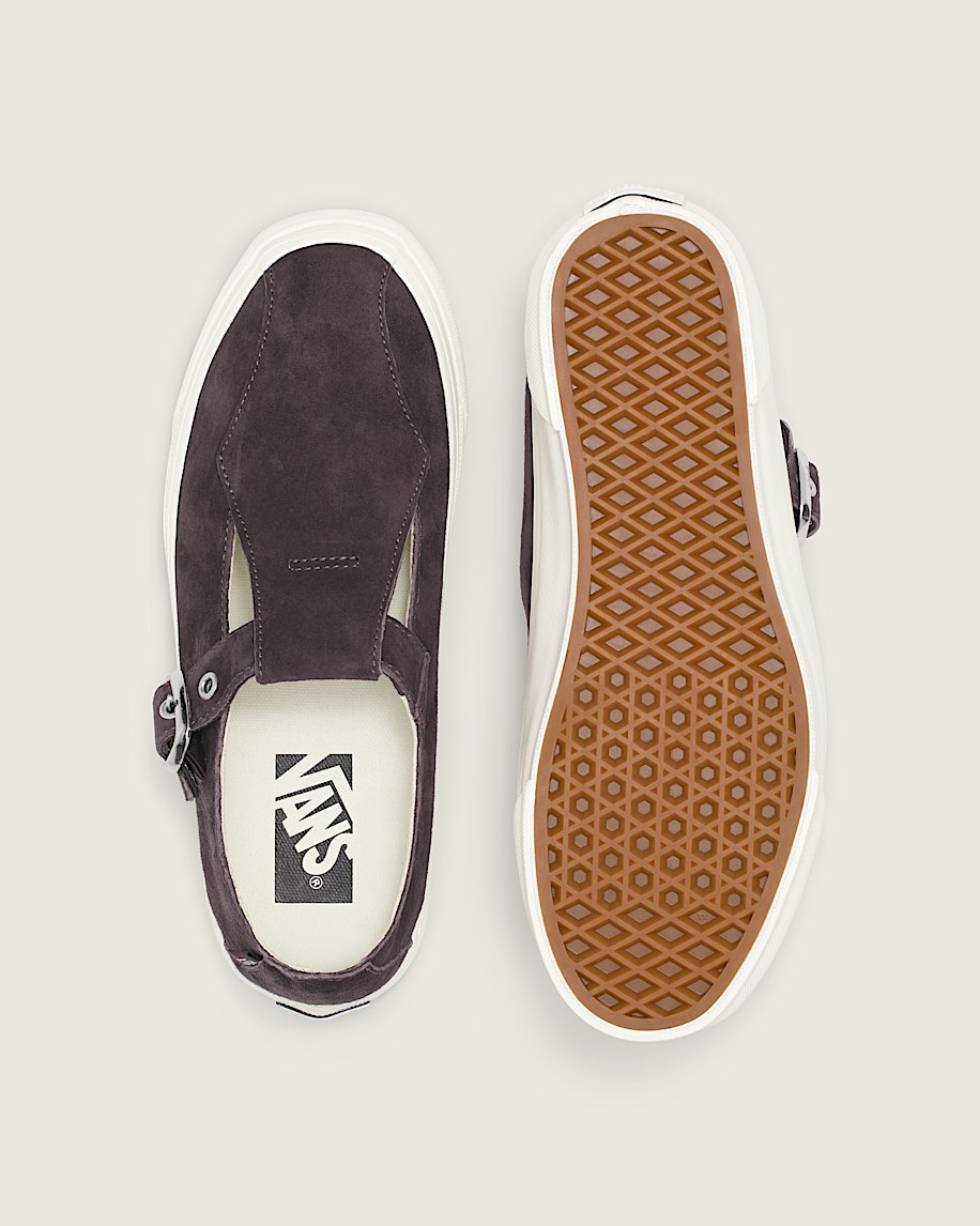 premium mary jane wildlederschuh