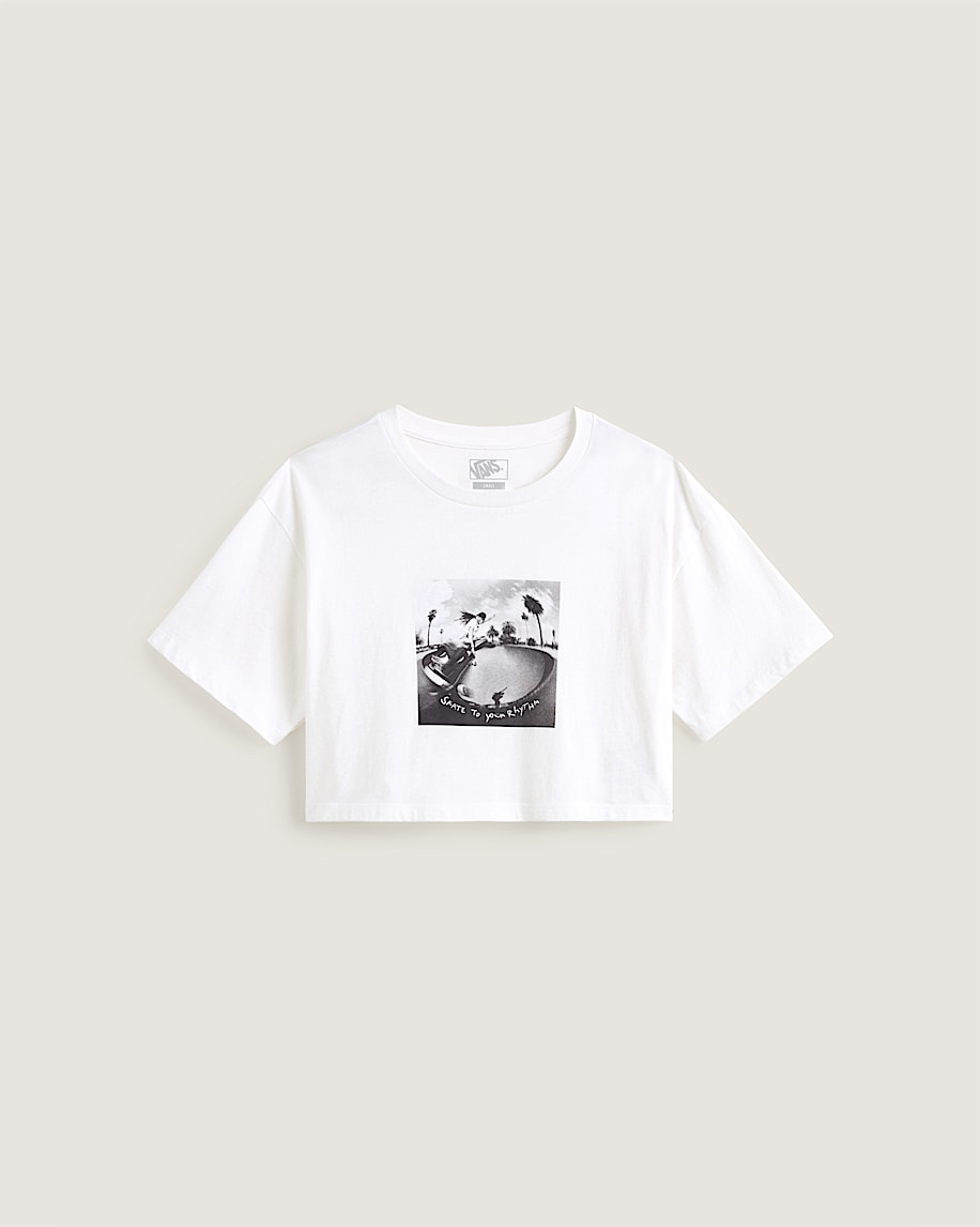 rhythm relaxed crop t-shirt