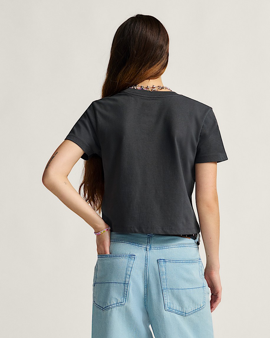pillars crop-t-shirt
