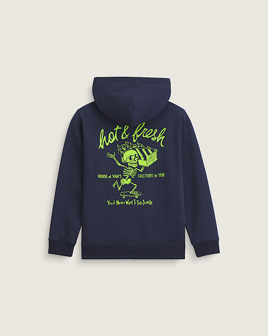 kinder-sweatshirt mit durchgehendem reißverschluss – heiß und frisch