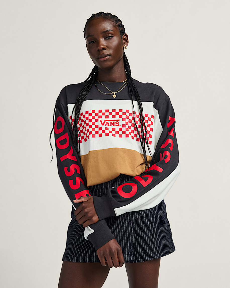 vans x odyssey langarmtrikot