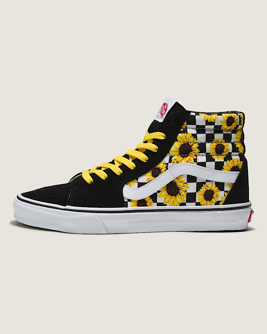 customs sk8-hi checkerboard schuh