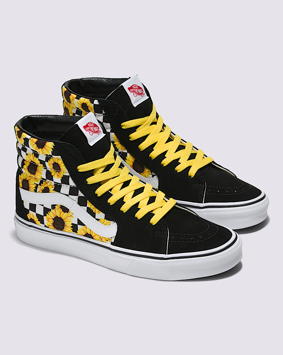 customs sk8-hi checkerboard schuh