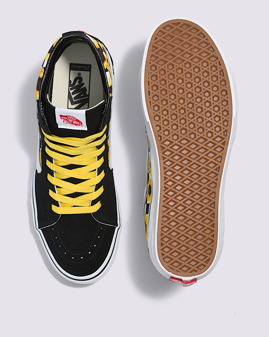 customs sk8-hi checkerboard schuh