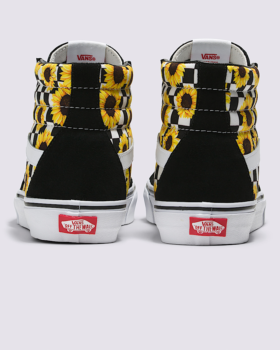 customs sk8-hi checkerboard schuh