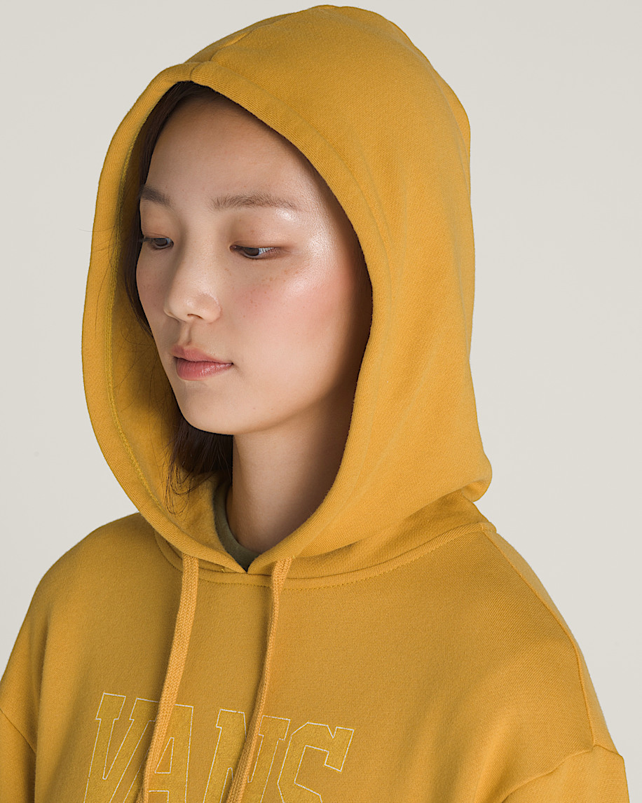 varsity v bloussant hoodie