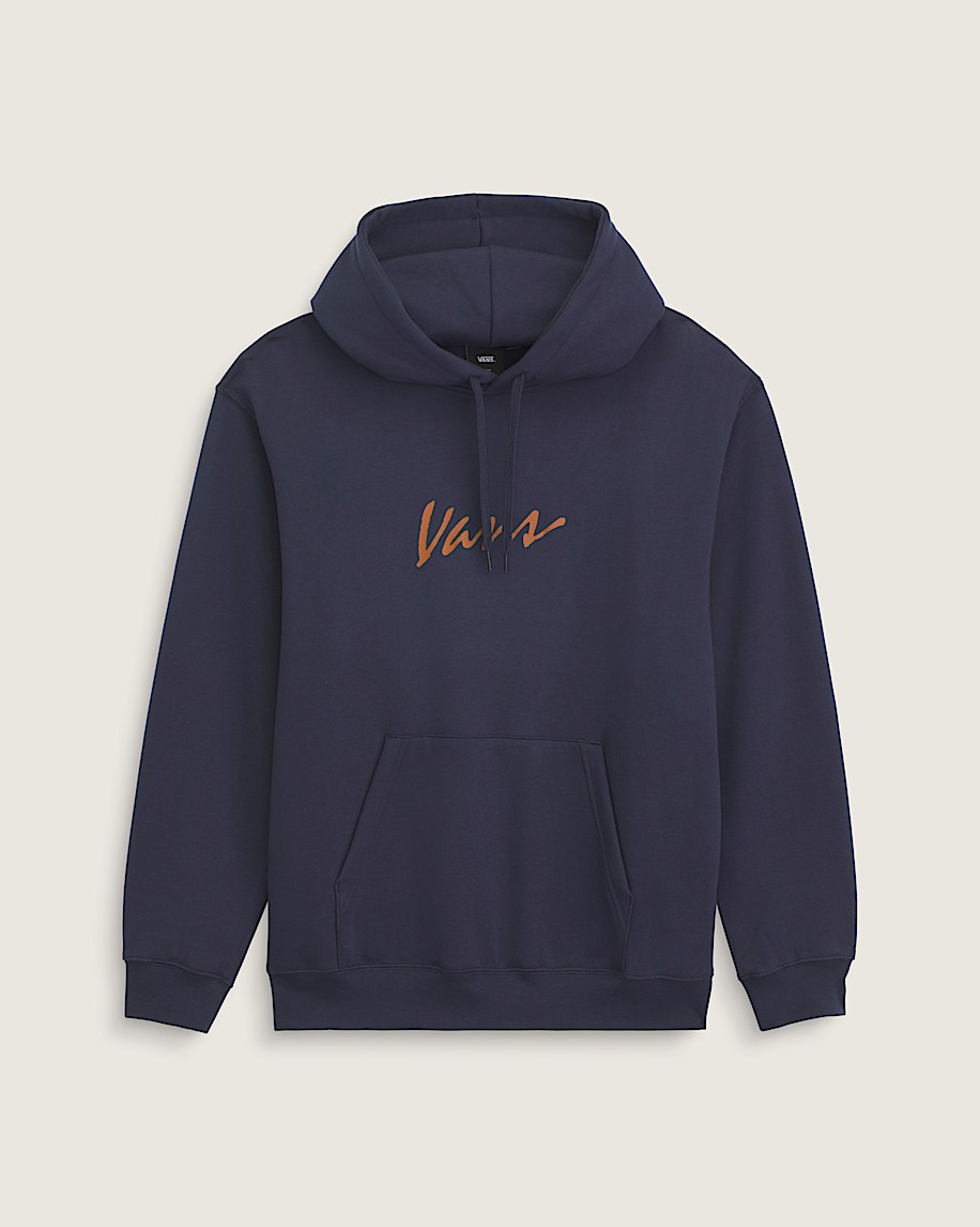 vans pullover-hoodie mit schriftzug