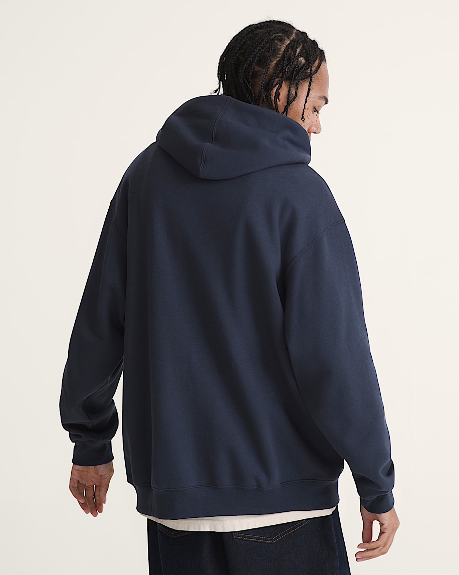 vans pullover-hoodie mit schriftzug