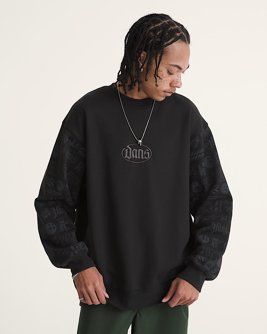 sweatshirt mit gemischter ladung