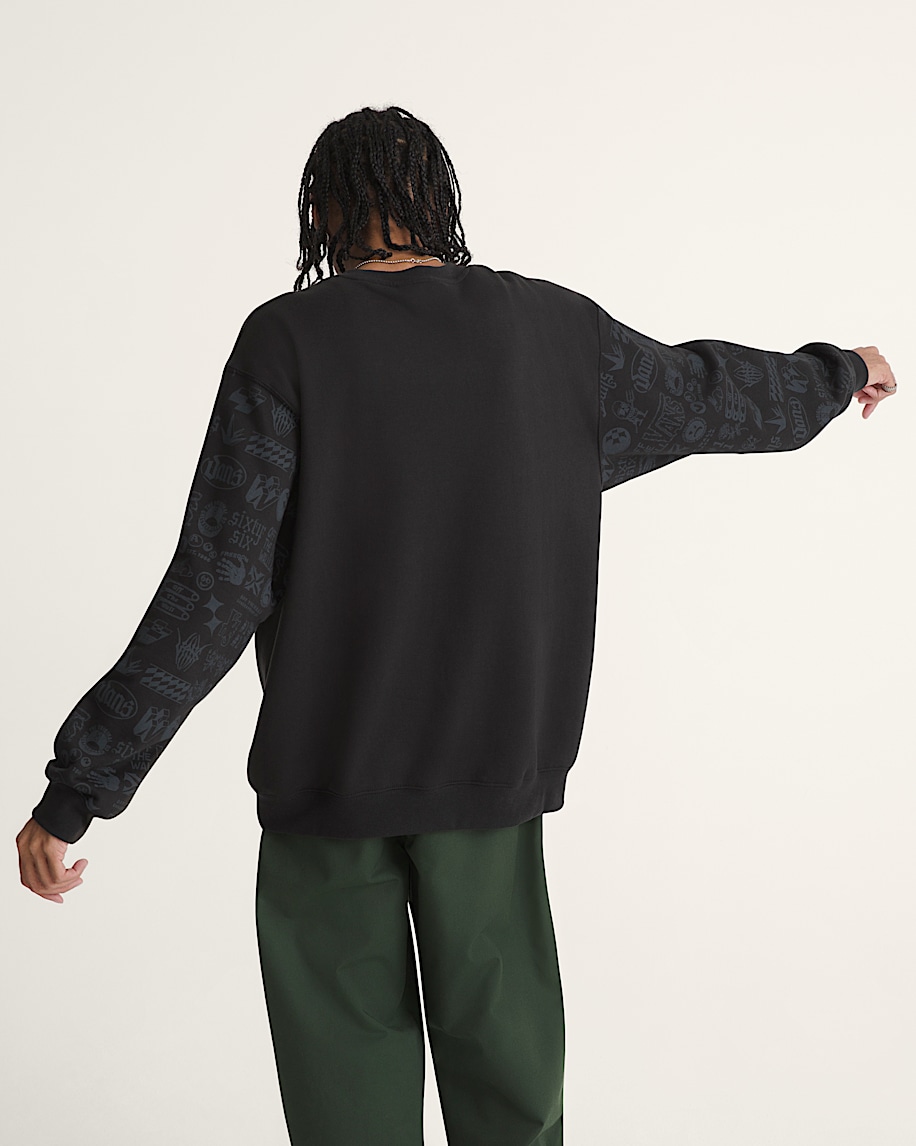 sweatshirt mit gemischter ladung