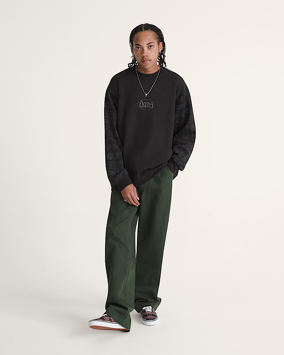sweatshirt mit gemischter ladung