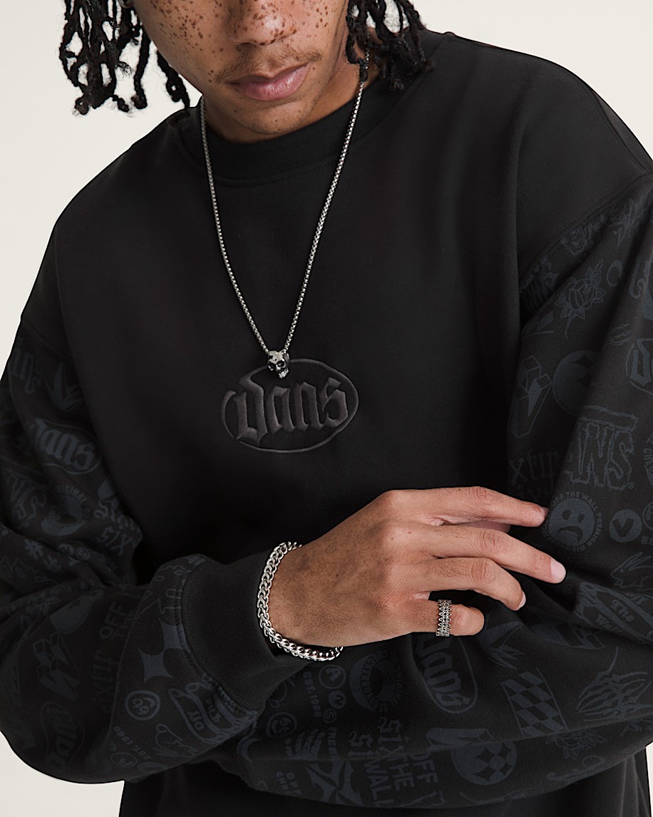 sweatshirt mit gemischter ladung