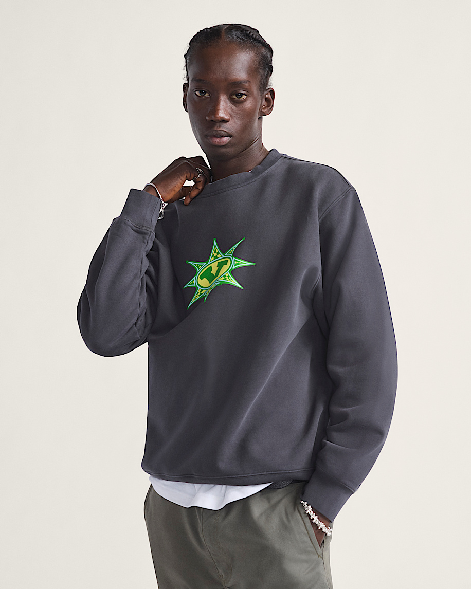 sternen-karo-sweatshirt
