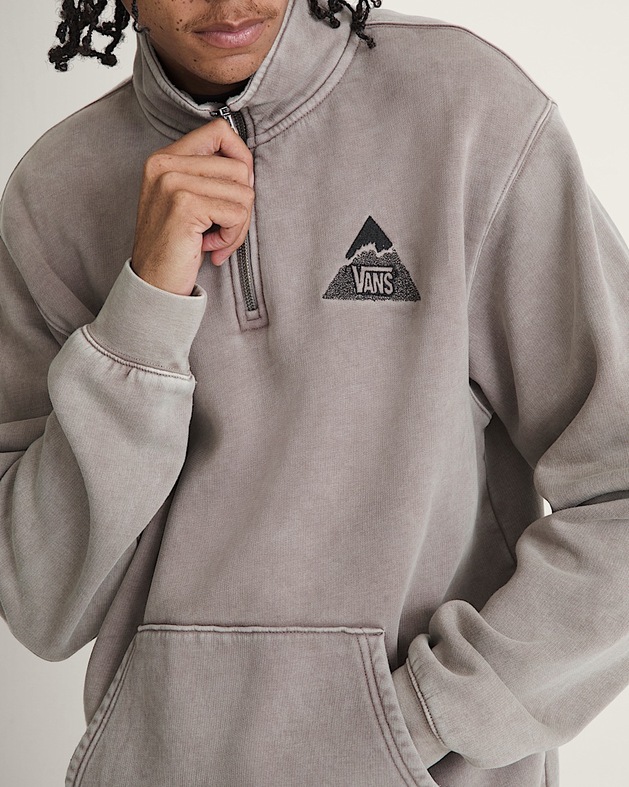 peak quarter zip sweatshirt