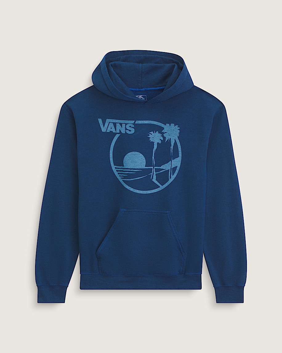 waffle shop sun vans style pullover hoodie