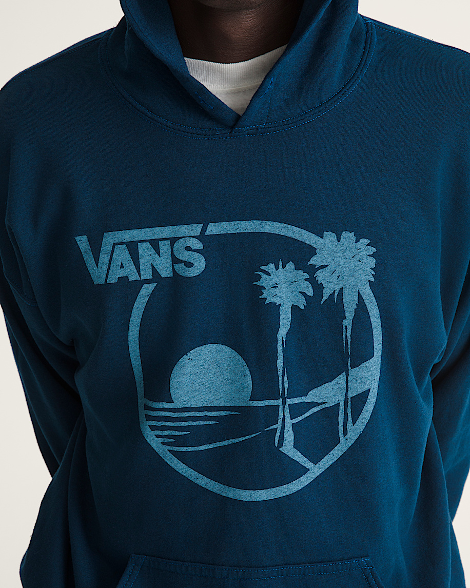 waffle shop sun vans style pullover hoodie