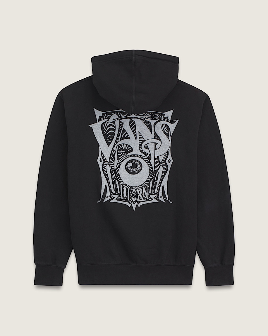 waffle shop optic eye pullover hoodie
