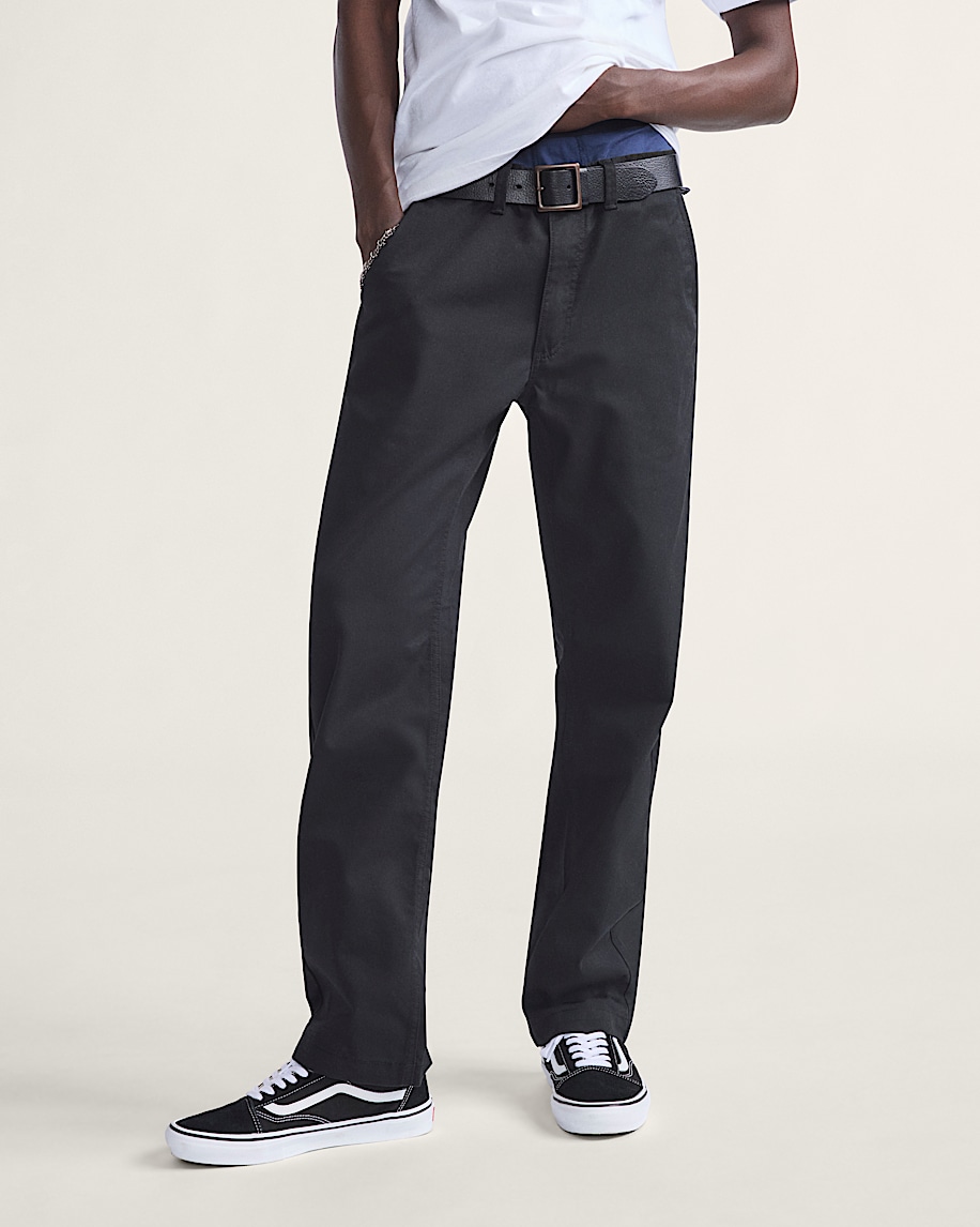 authentische chino-hose mit entspannter passform