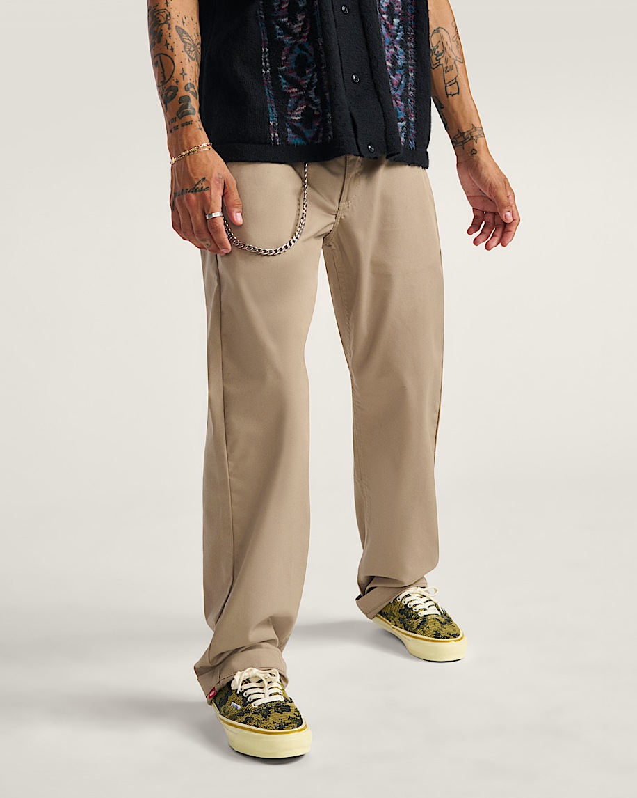 authentische chino-hose mit entspannter passform