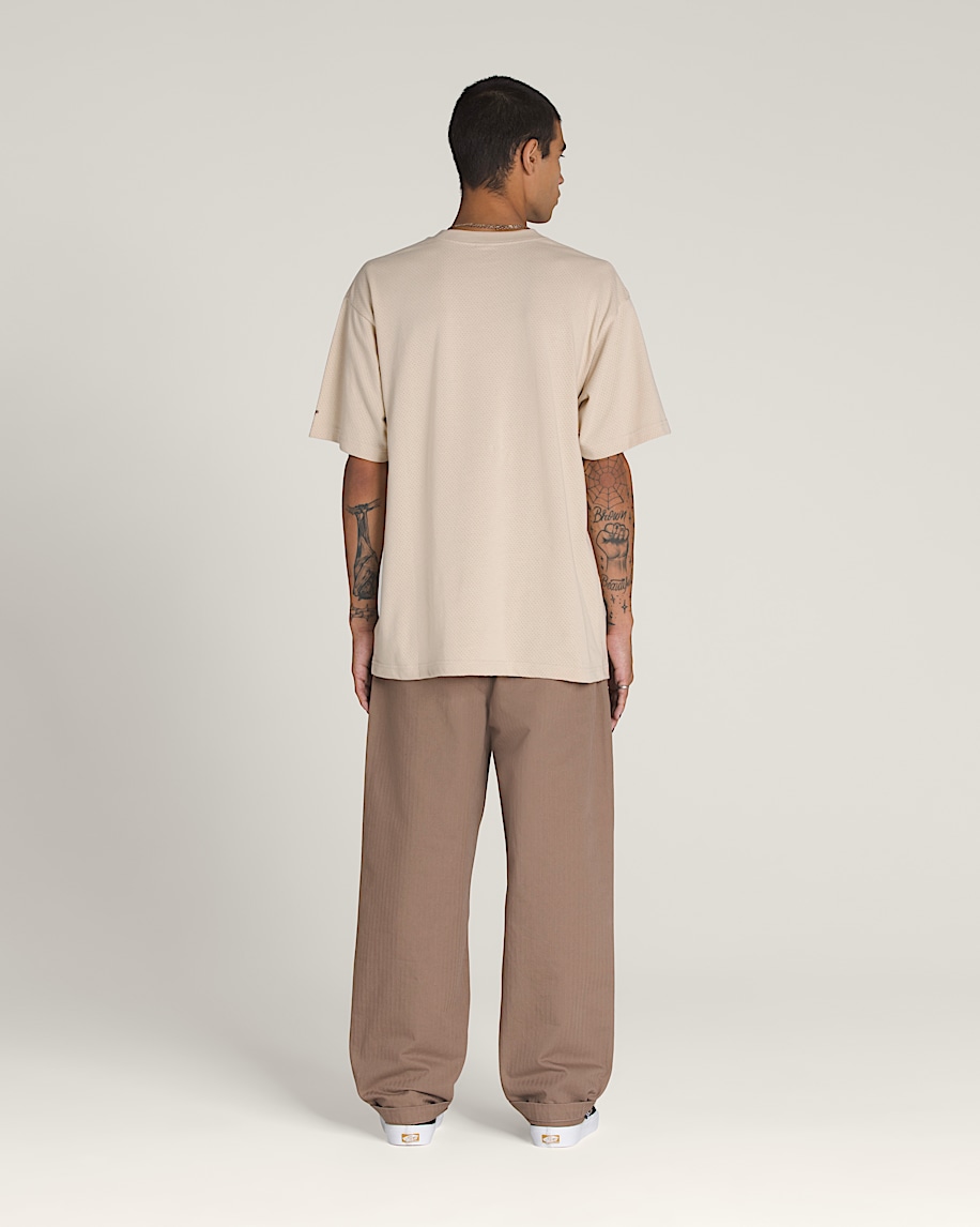 skate loose pleated pants