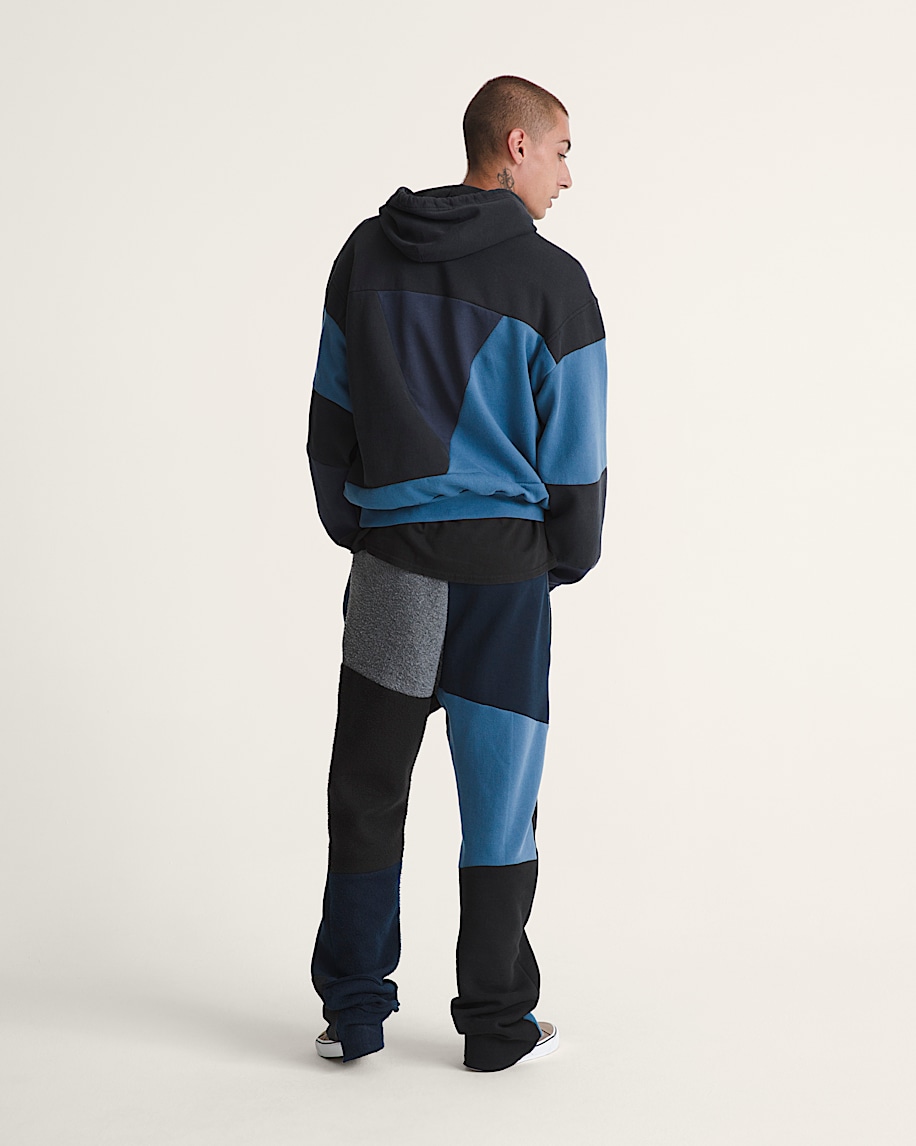 waffle shop neuinterpretierte patchwork-sweatpants