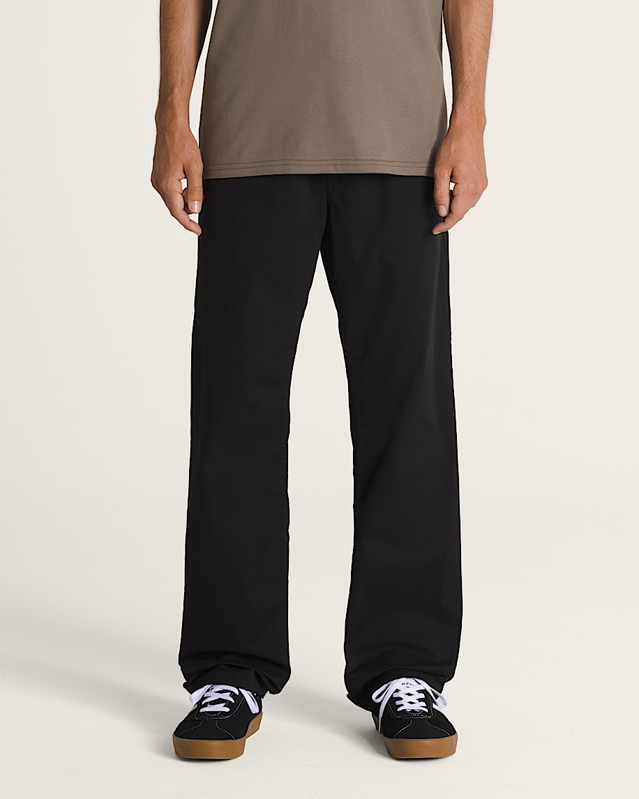 range relaxed elastic pants