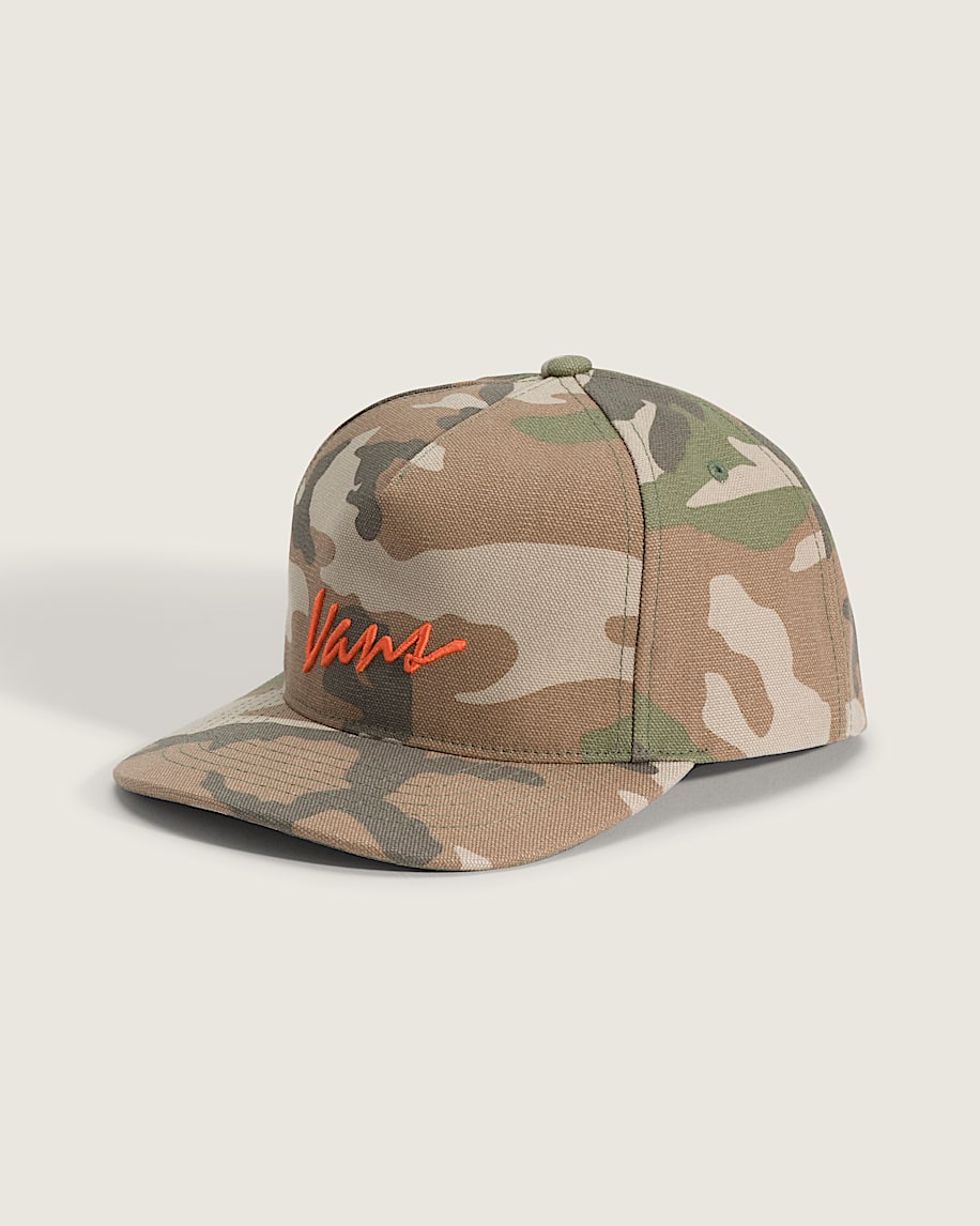 klassische snapback-kappe mit schriftzug