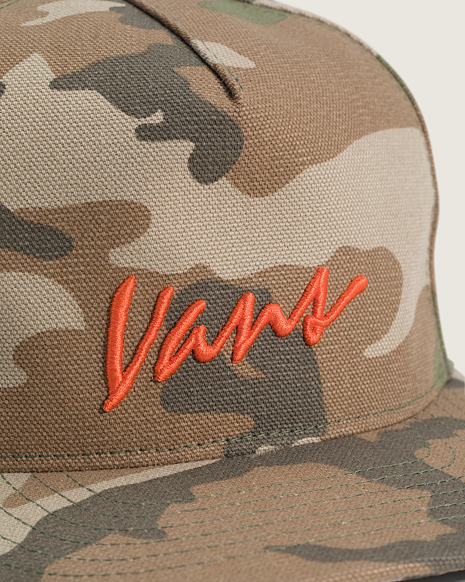 klassische snapback-kappe mit schriftzug