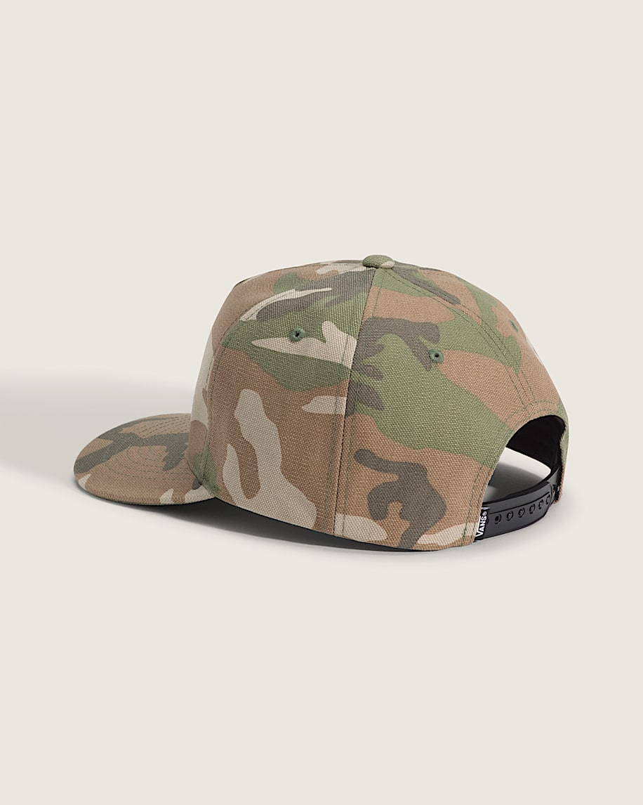 klassische snapback-kappe mit schriftzug