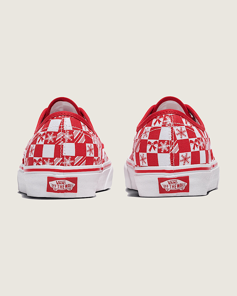 customs authentic holiday checkboard shoe