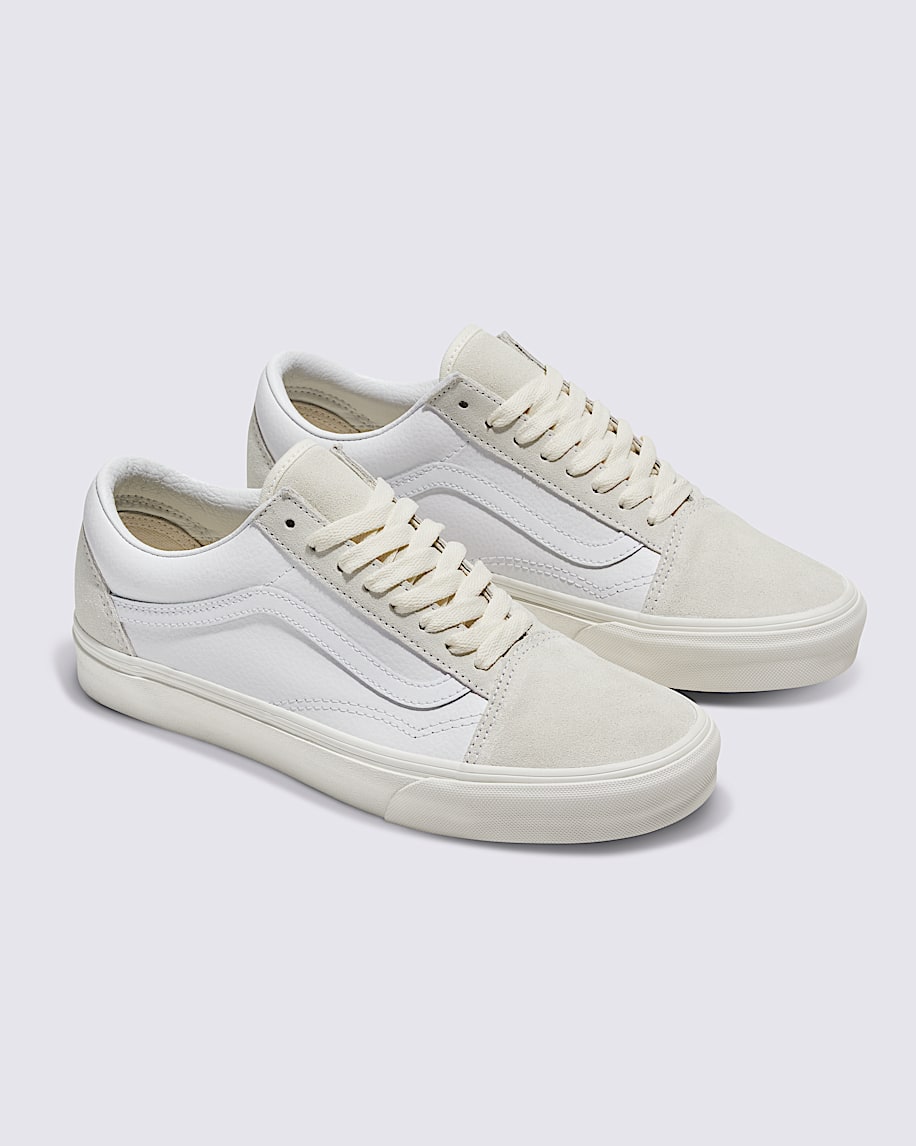 customs old skool lederschuh