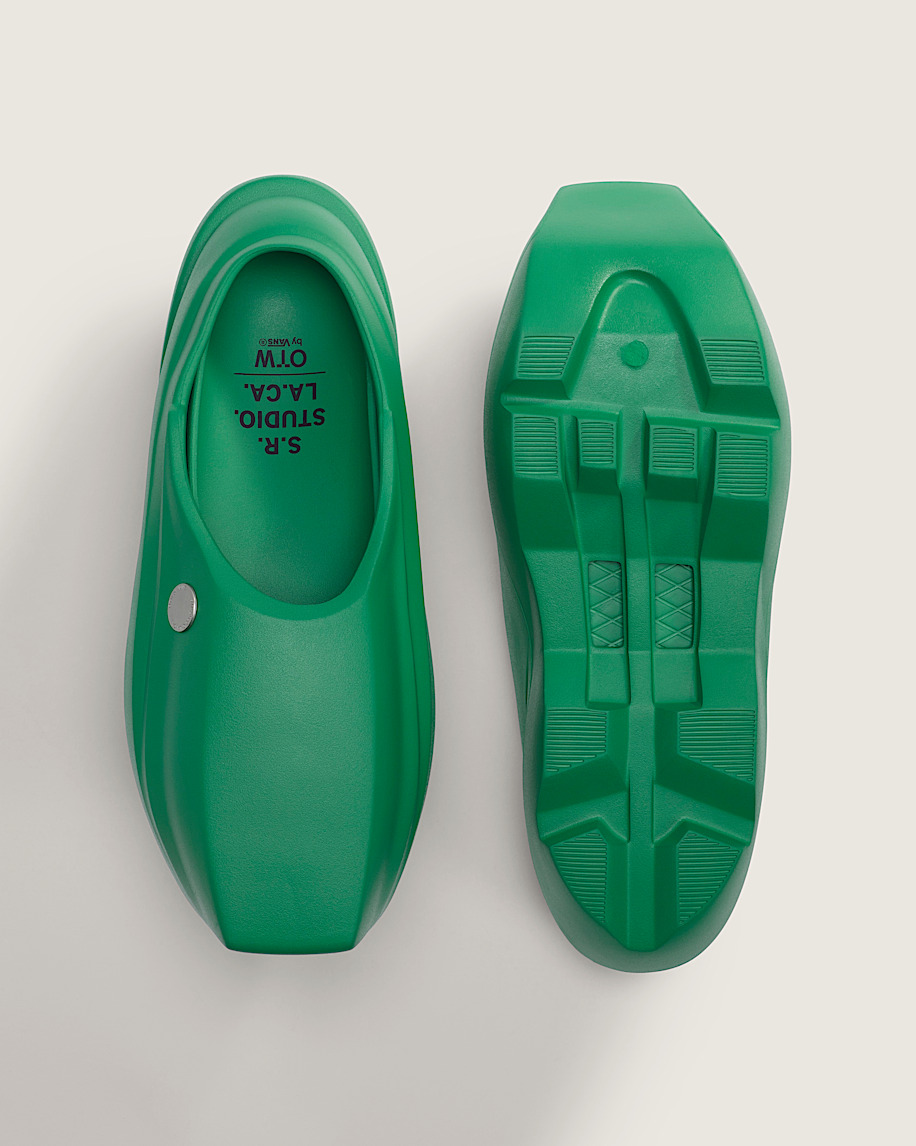 otw von vans x sr studio. la. ca. clog