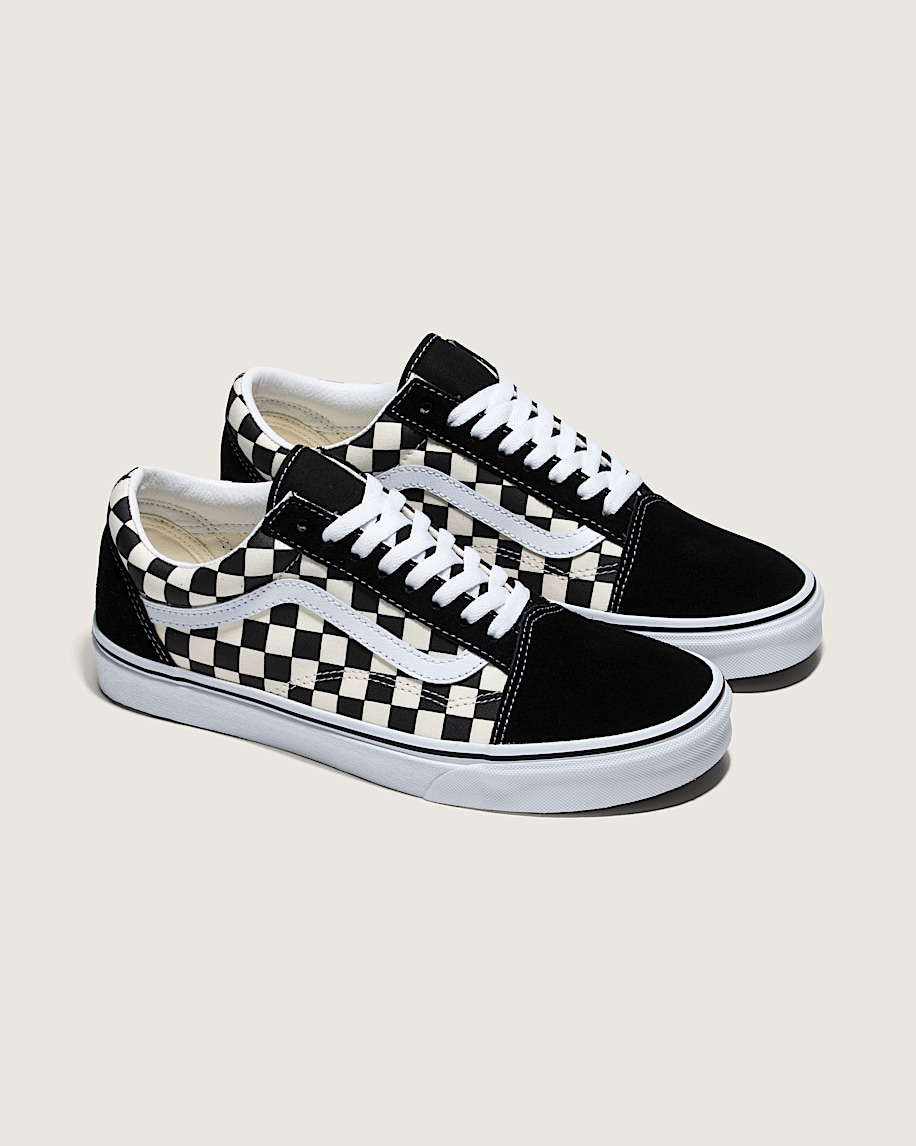 old school schachbrett-schuh