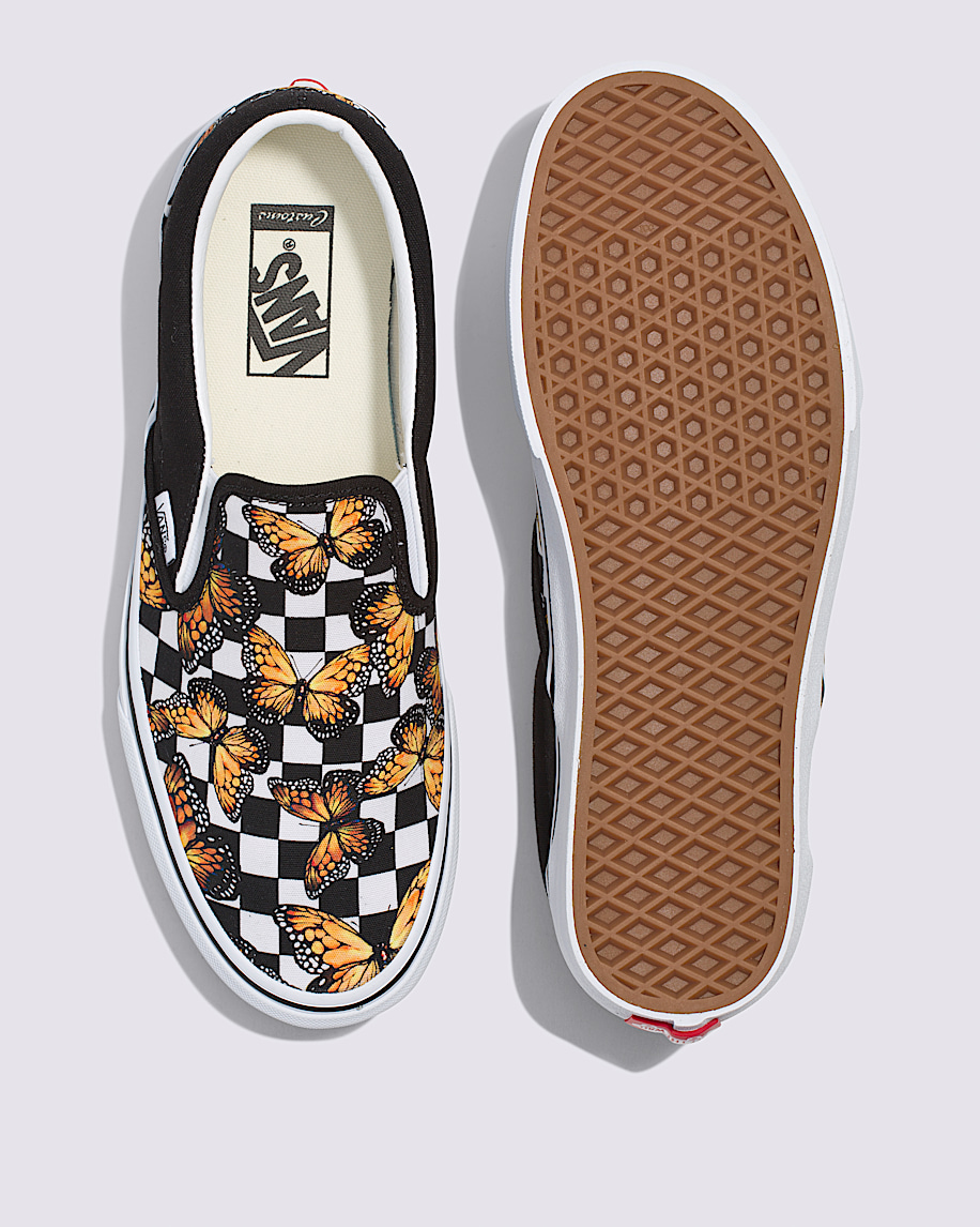 customs classic slip-on checkerboard schuh