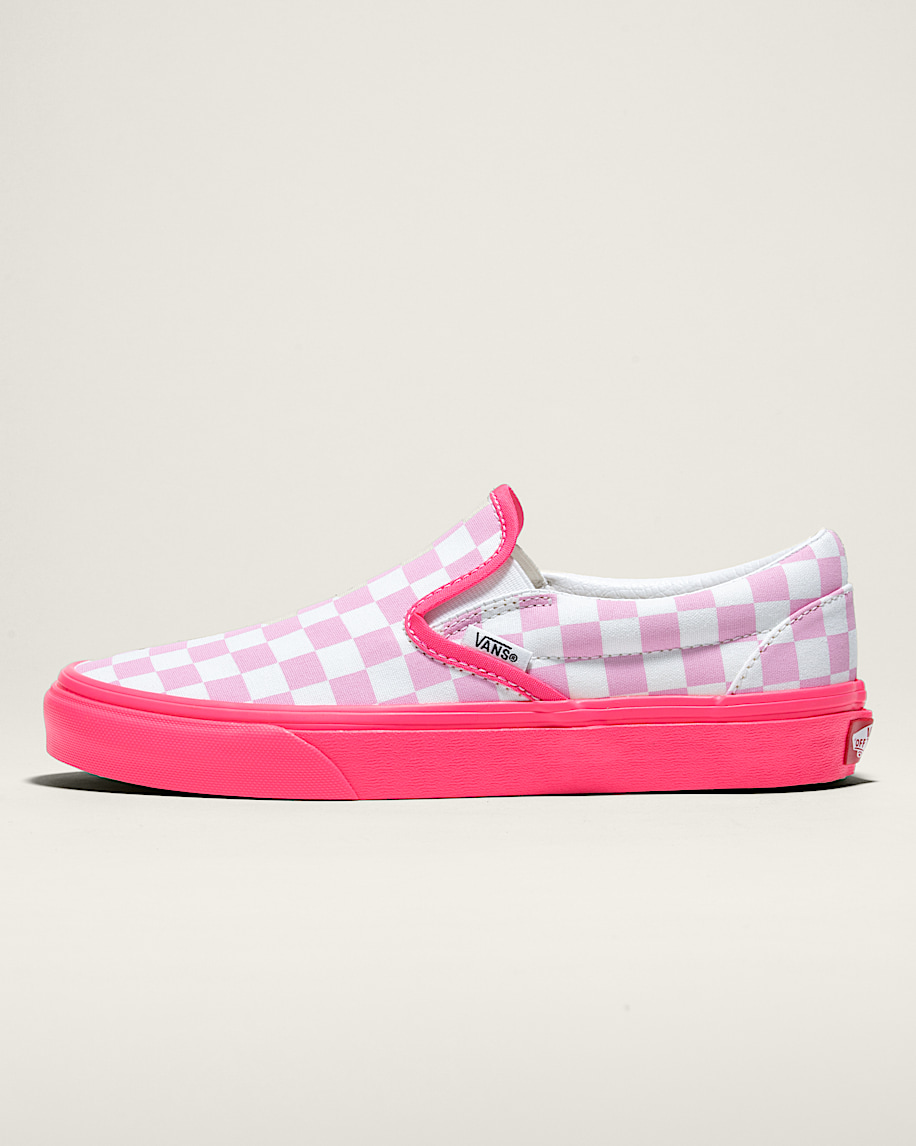 customs classic slip-on checkerboard schuh