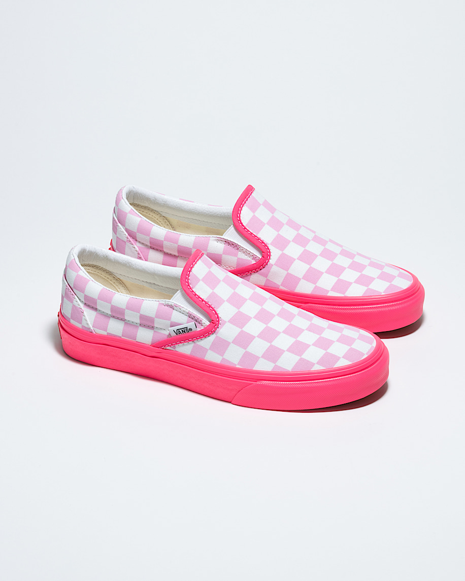 customs classic slip-on checkerboard schuh