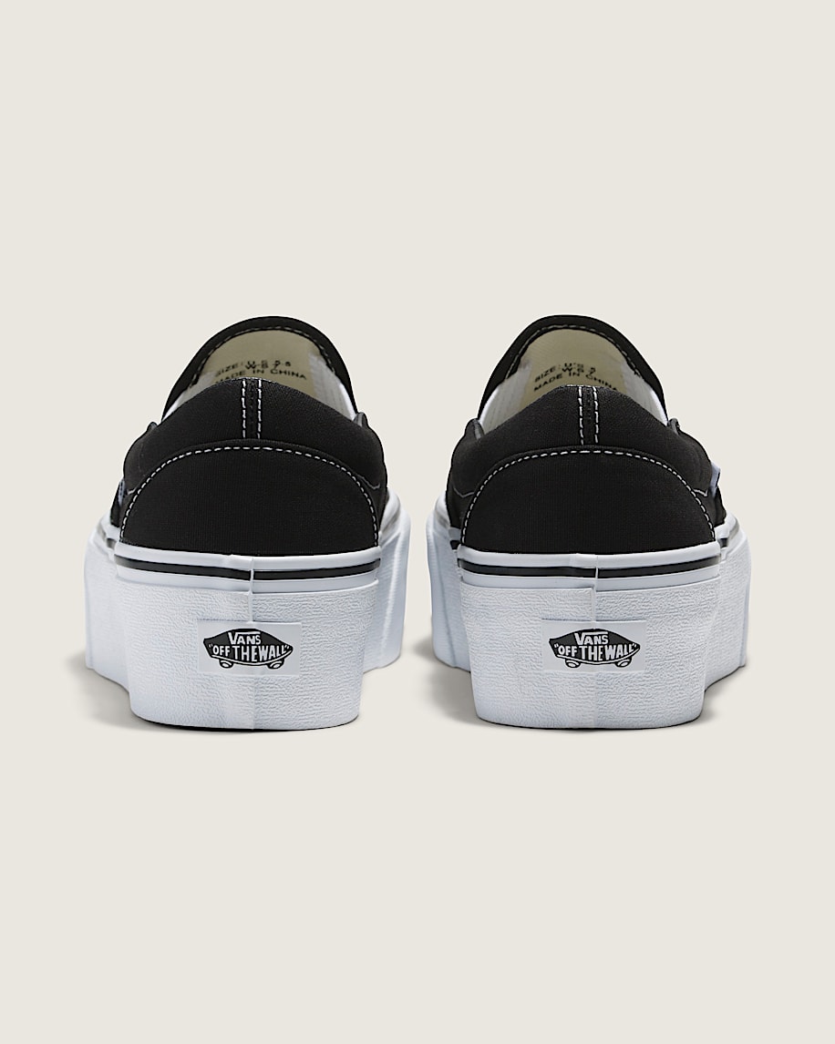 klassischer slip-on-plateauschuh