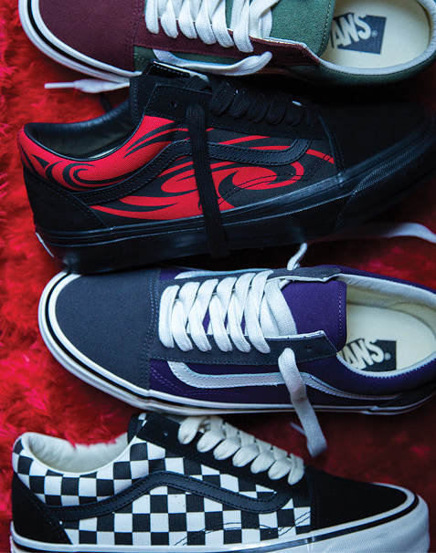 premium old skool checkerboard schuh
