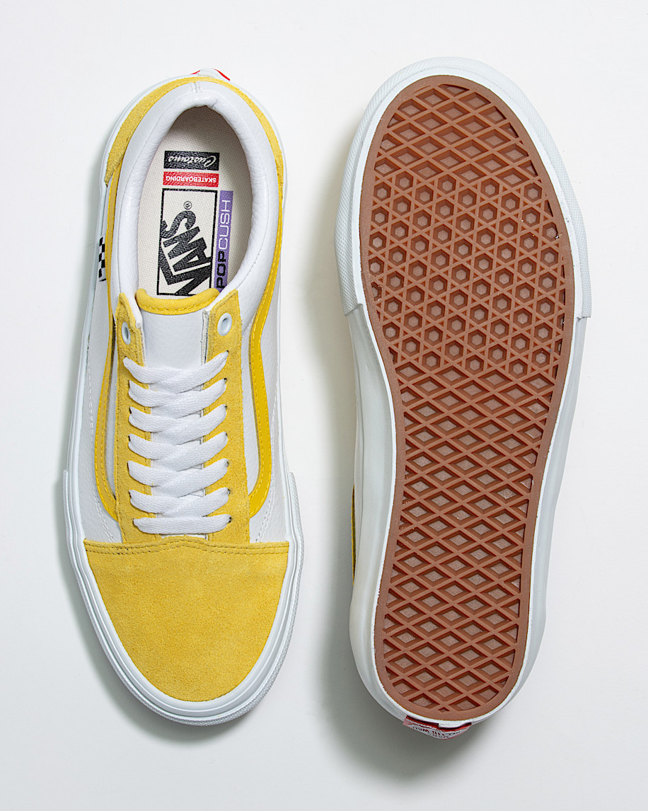customs skate old skool lederschuh