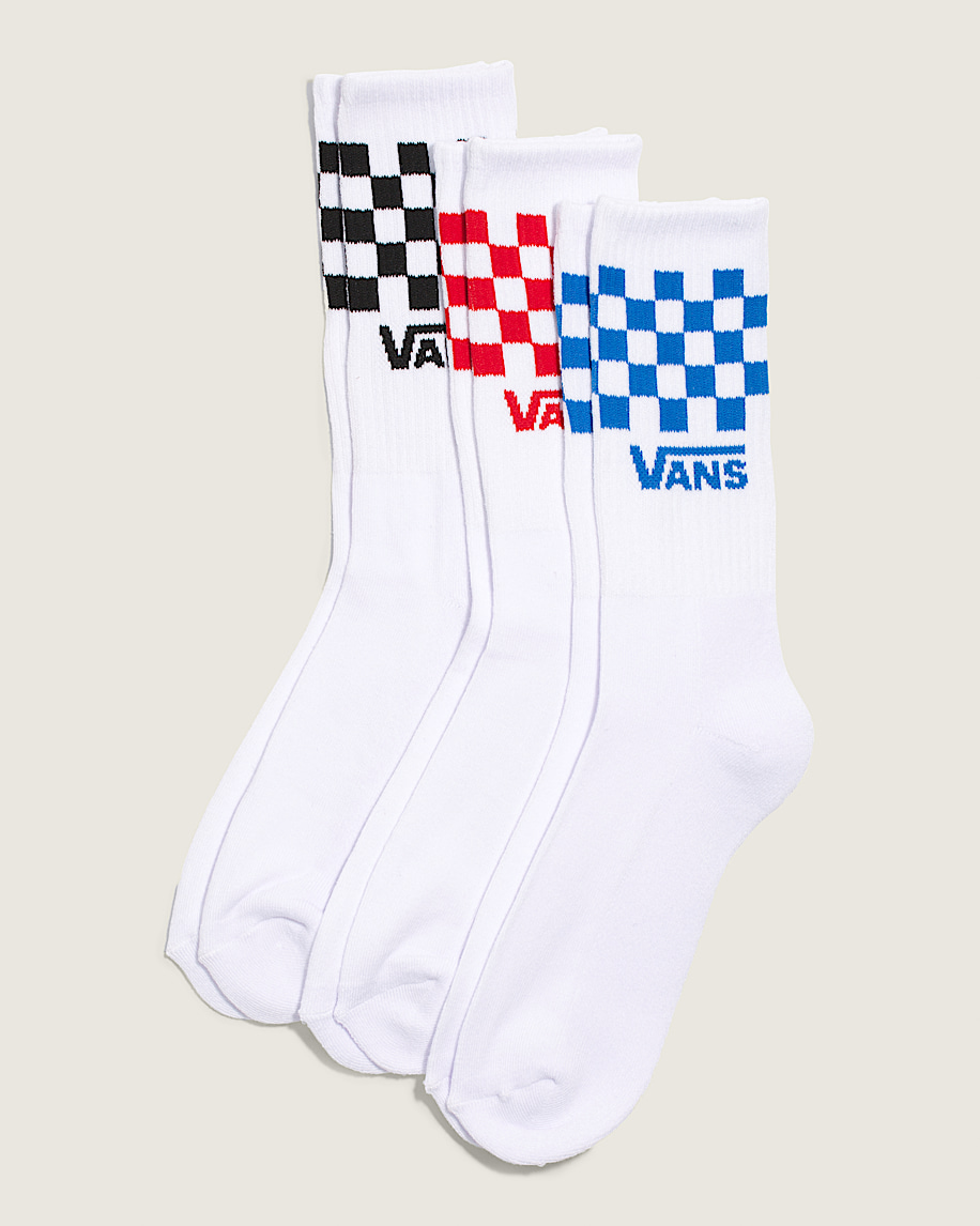 klassische karierte crew-socken 3er-pack