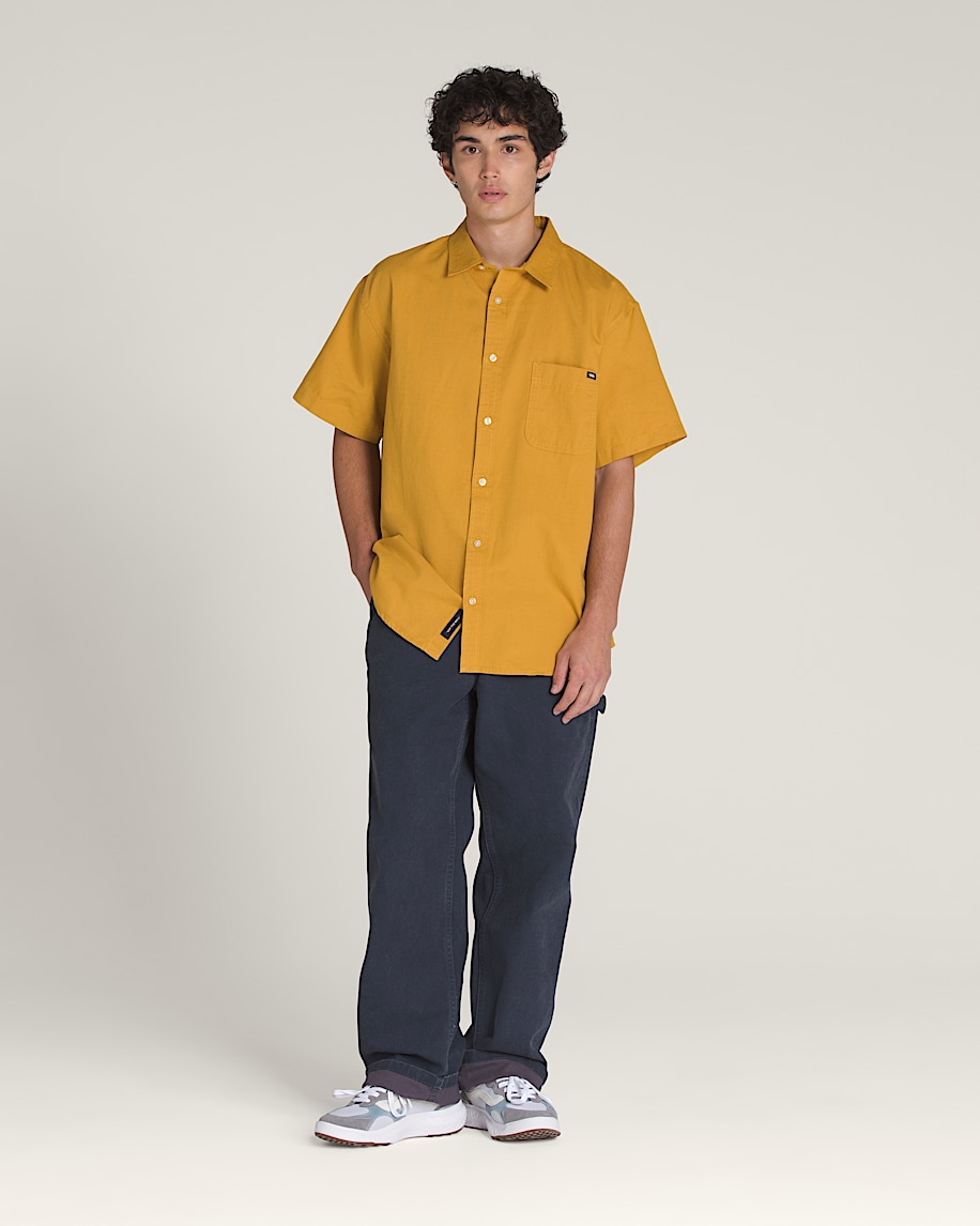 lawson solid woven shirt
