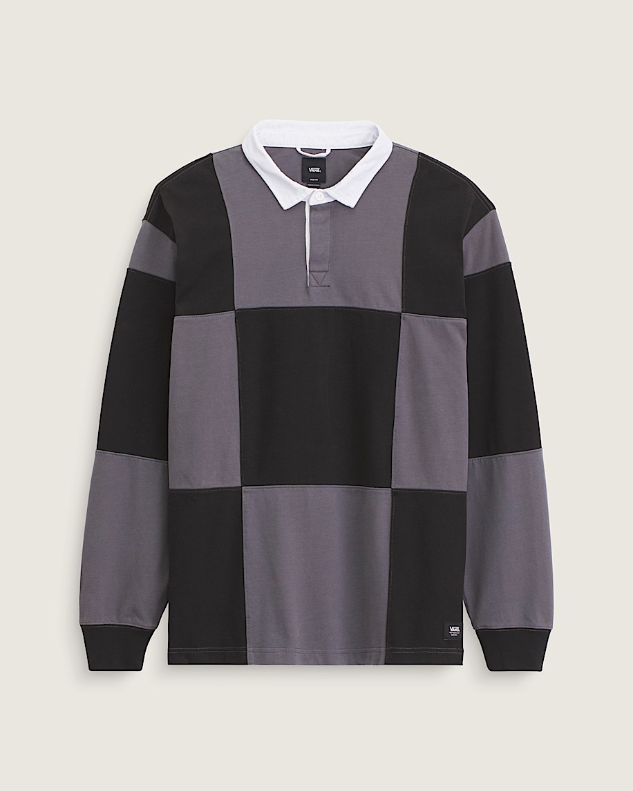 grant-rugby-shirt mit schachbrettmuster